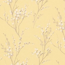 Genuine Laura Ashley Pussy Willow Camomile Curtain & Upholstery Fabric