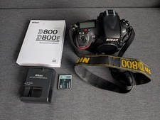Nikon D800 Digital SLR Camera Body (9500 Shutter Count) (Offers Considered!)