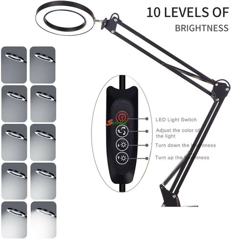 Usb led magnifying - 5x,
