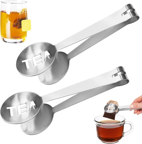 2pcs stainless steel tea bag - steel,