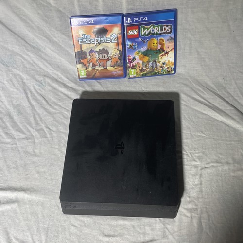 Sony black playstation slim - sony,