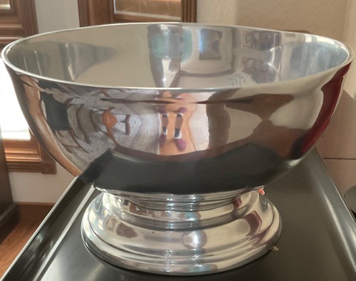 Nambe punch bowl - bowl, ladle