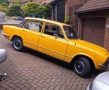 Triumph Dolomite steel wheels