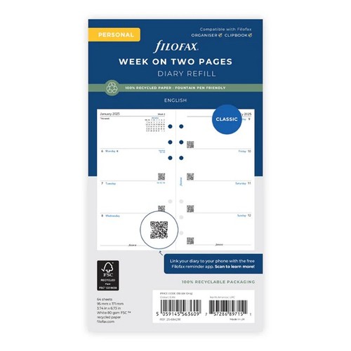 Filofax 2027 personal diary - 2027,