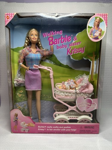 Vintage nib walking barbie - walking,