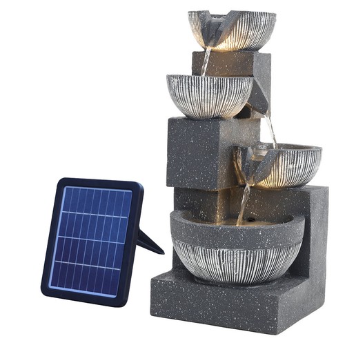 Solar power garden water - power,