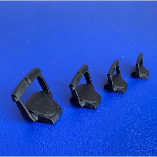 Model boat fittings twin - fittings,
