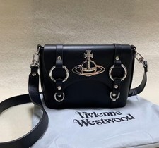 NWT Vivienne Westwood ⑤ Mini Shoulder Bag Handbag Crossbody Small Betty Black