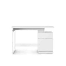 ALPHASON BRIDPORT DESK WHITE GLOSS