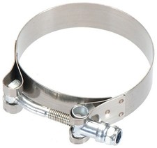 T-Bolt Hose Clamps, W2 Stainless Steel (Silicone Clip, Intercooler Pipe Clamp)