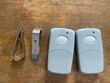GDR-13 (1-Button) Garage Door Opener Remote Control w/Visor Clip - 2 - Tested