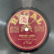Regal Records Highland Laddie