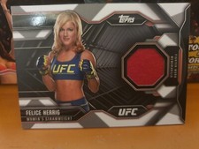 2015 Topps UFC Chronicles Relics Felice Herrig #CR-FH Rookie RC