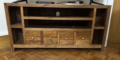 Real wood corner unit - wood,
