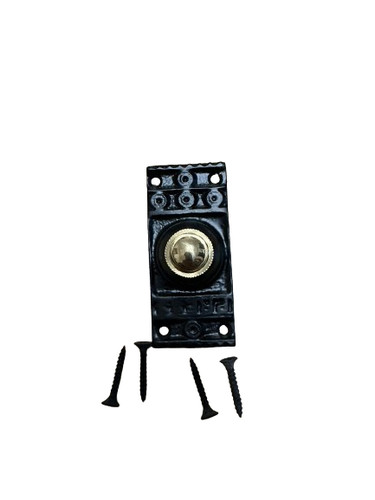 Door bell push press square - door,