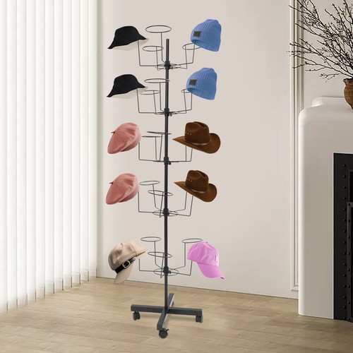 Rotating hat display - display, rack