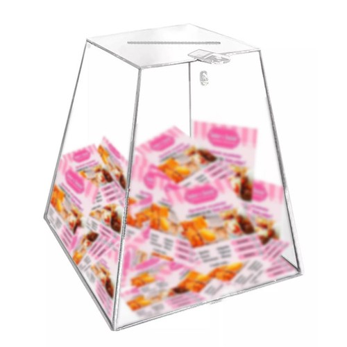 Acrylic donation box - acrylic,