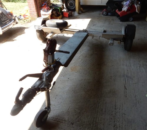 Car towing dolly - car, dolly,