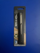 Parker Jotter Stainless Steel CT Ballpoint Pen BLUE INK