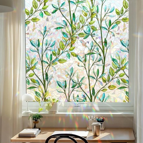 Rainbow frosted window film - rainbow,