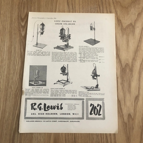 Cams101 magazine advert 11x8 - advert,