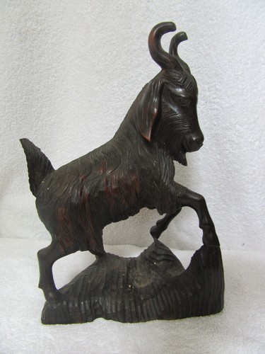 Large black forest carving - carving, of