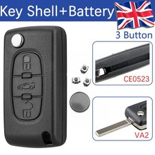 Flip Car Key Fob Case Shell