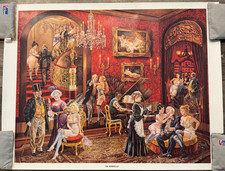 1991 "The Bordello" By Lee Dubin (Signed) 26" X 34" Poster - FREE SHIPPING