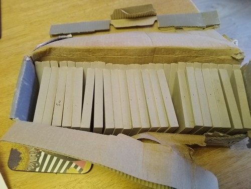 Victorian triangle tiles x50 - triangle,