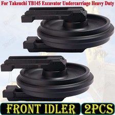 2PCS Front Idler For Takeuchi