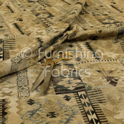 Fire treated tapestry kilim - treated,