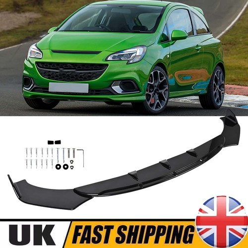 Glossy front bumper - glossy, lip