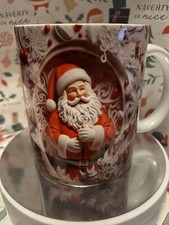 Christmas Santa Mug Coffee Tea