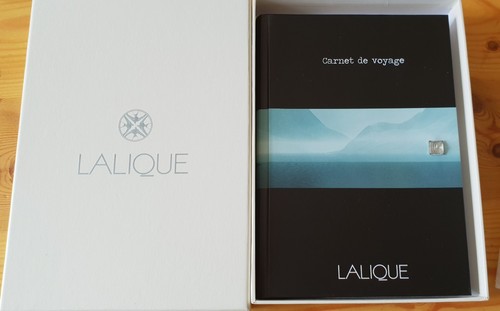 Lalique plain notebook in - lalique,