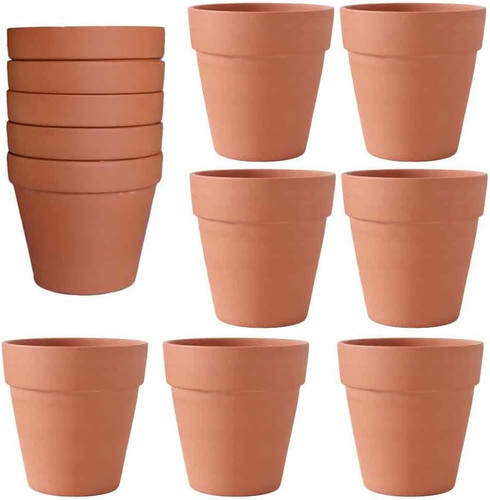 Oleep 12cm clay pot - 12cm, pack