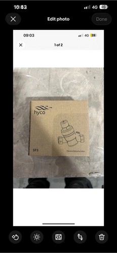Hyco 15mm pressure reducing - hyco,