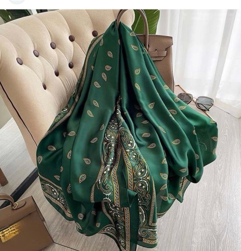 Large imitation silk - large, scarf(180