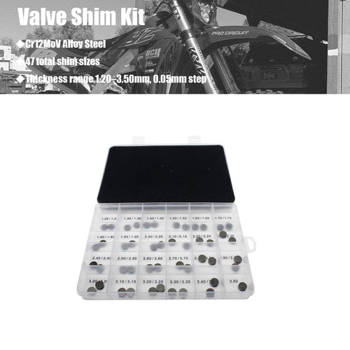 47pcs 48mm valve shims - valve,