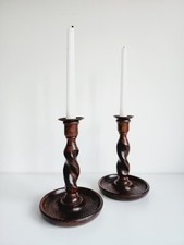 2x 19th Century Wooden Brass