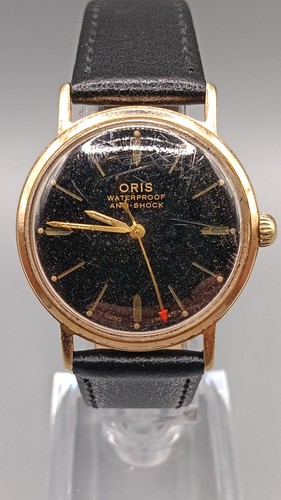Vintage 1960 oris black gilt - 1960's,