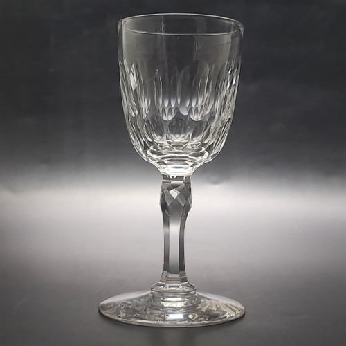 Victorian cut glass port - victorian,