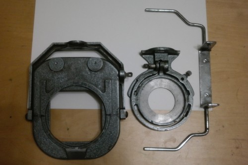 Vere enlarger parts used - de,  enlarger