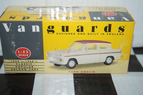Vanguards ford anglia white - vanguards,