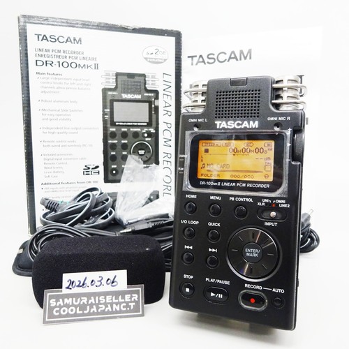 Tascam 100 mkii portable - dr-100,