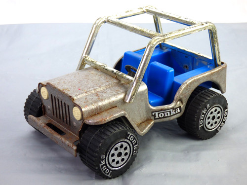Vintage tonka jeep - jeep, car