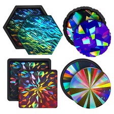 4PCS DIY Holographic Silicone