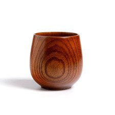 2X(Wooden Cup Solid Wood Cup Solid Wood Water Tea Cup for Kitchen Living7662