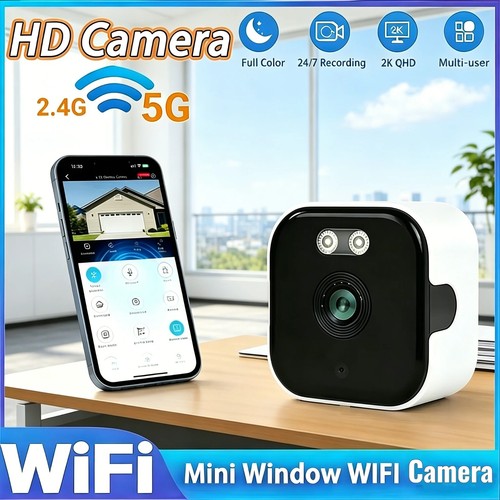 Window security camera 3mp - 2k,