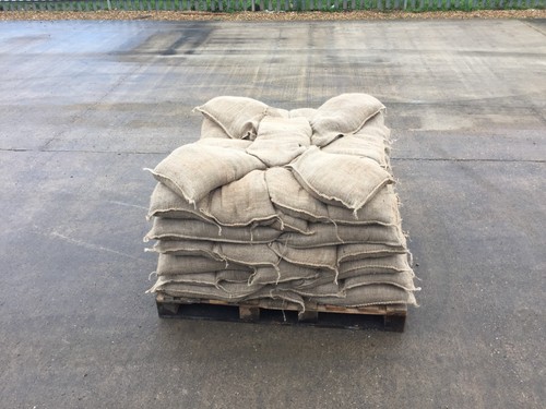 Hessian filled sandbags approx - hessian,