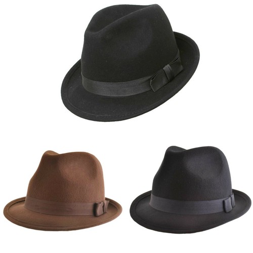 Vtg style felt trilby - vtg, hat